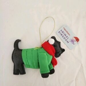 NWT World Market Animal Kingdom Yorkie Dog Ornament